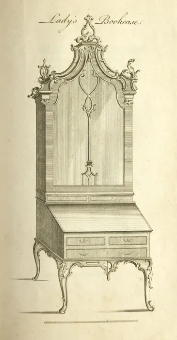 Framed Print : Illustration from Household furniture in genteel taste for Framed Print : Illustration from Household furniture in genteel taste for