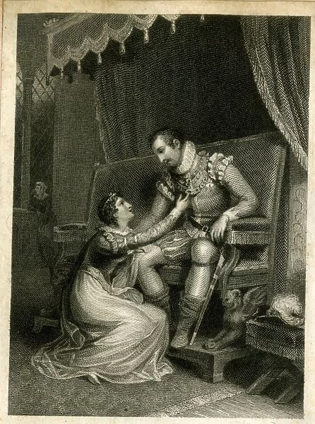 Illustration to Kenilworth by Sir Walter Scott