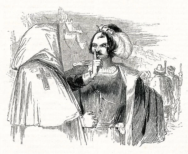 Illustration, Measure for Measure, by William Shakespeare