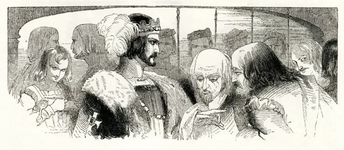 Framed Print : Illustration, Measure for Measure, by William Shakespeare Framed Print : Illustration, Measure for Measure, by William Shakespeare