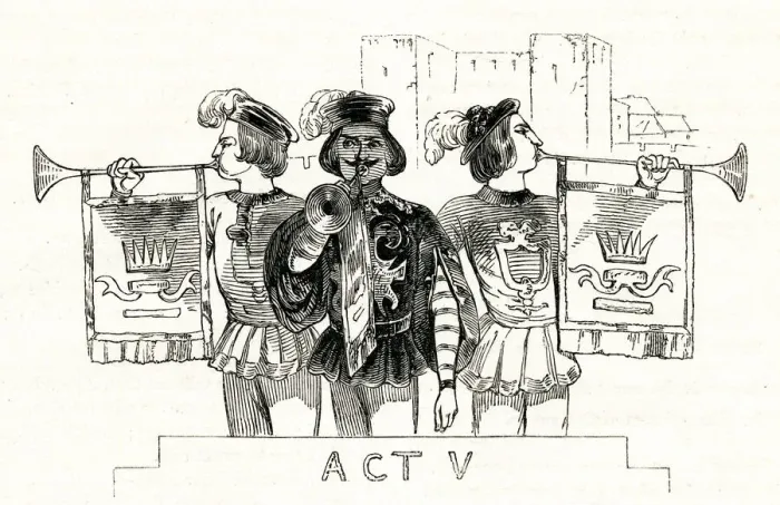 Framed Print : Illustration, Measure for Measure, by William Shakespeare Framed Print : Illustration, Measure for Measure, by William Shakespeare