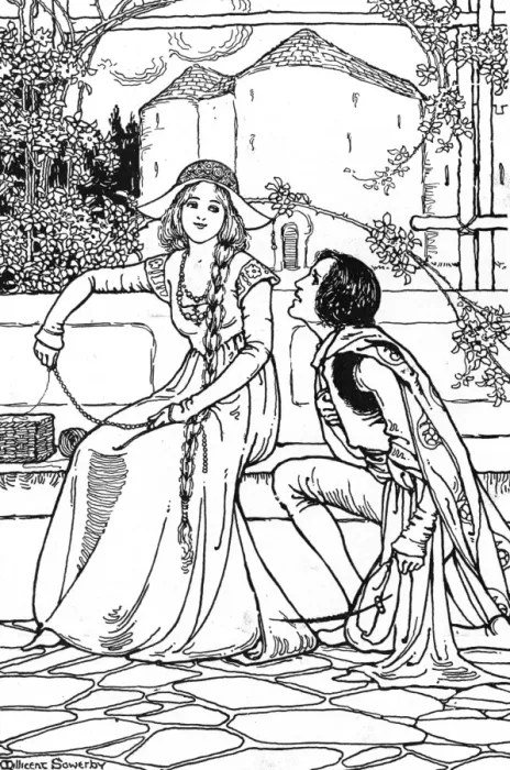 Framed Print : Illustration by Millicent Sowerby in the Tatler Framed Print : Illustration by Millicent Sowerby in the Tatler