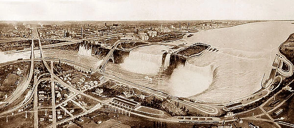 Illustration of Niagara Falls Belt Line Railway