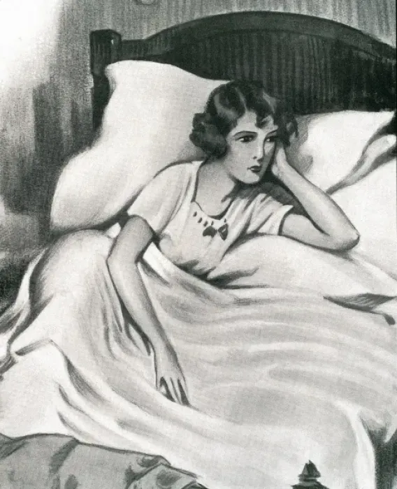 Framed Print : Illustration of the novel Julia takes the opportunity Framed Print : Illustration of the novel Julia takes the opportunity