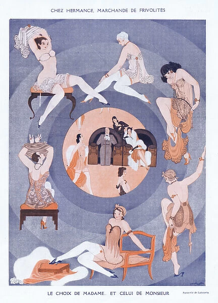 Illustration from Paris Plaisirs number 107, May 1931