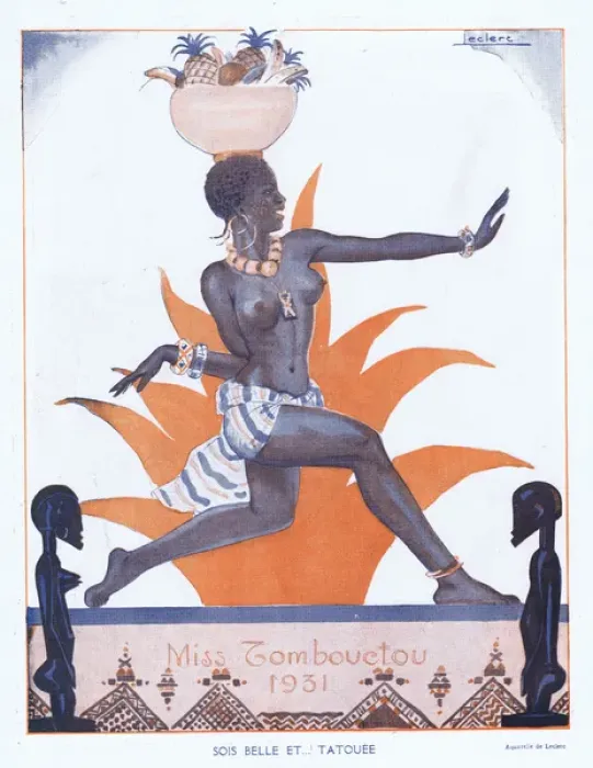 Framed Print : Illustration from Paris Plaisirs number 108, June 1931 Framed Print : Illustration from Paris Plaisirs number 108, June 1931