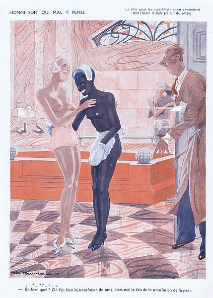 Illustration from Paris Plaisirs number 115, January 1932