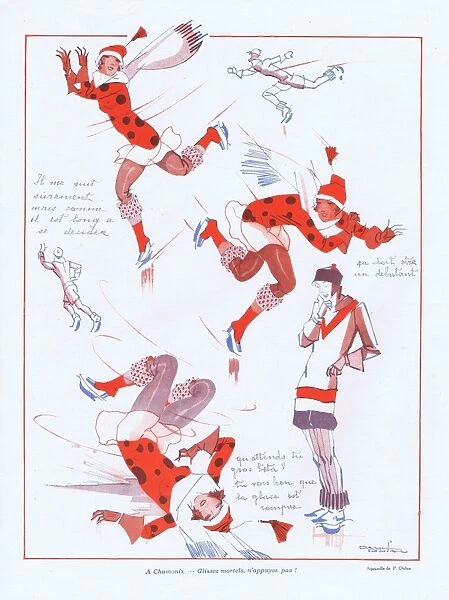 Illustration from Paris Plaisirs number 42, December 1925