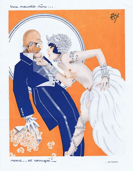 Illustration from Paris Plaisirs number 79, January 1929