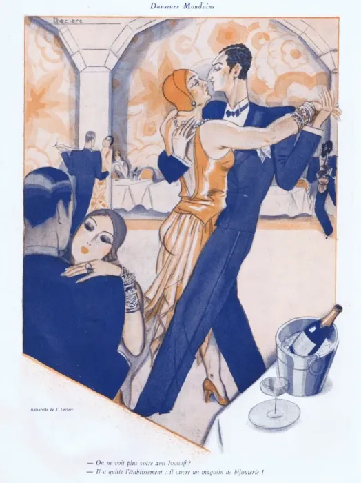 Framed Print : Illustration from Paris Plaisirs number 93, March 1930 Framed Print : Illustration from Paris Plaisirs number 93, March 1930