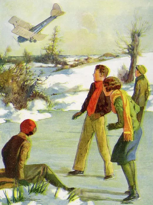 Framed Print : Illustration, Is the plane going to crash? Framed Print : Illustration, Is the plane going to crash?