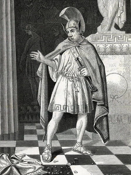Illustration, Bottom as Pyramus