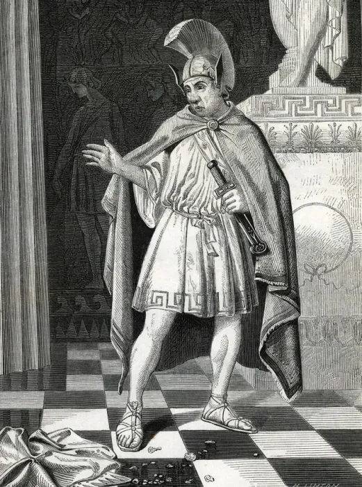 Framed Print : Illustration, Bottom as Pyramus Framed Print : Illustration, Bottom as Pyramus