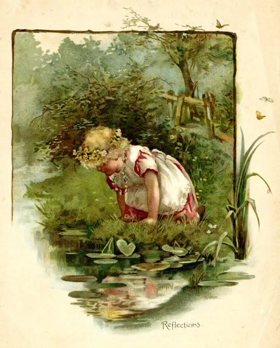 Framed Print : Illustration, Reflections Framed Print : Illustration, Reflections