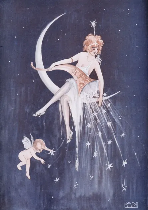 Framed Print : Illustration from Reigen Magazine, Germany, 1922 Framed Print : Illustration from Reigen Magazine, Germany, 1922