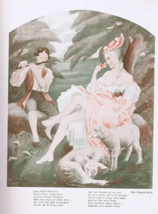 Framed Print : Illustration from Reigen Magazine, Germany, 1924 Framed Print : Illustration from Reigen Magazine, Germany, 1924