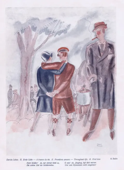 Framed Print : Illustration from Reigen Magazine, Germany, 1926 Framed Print : Illustration from Reigen Magazine, Germany, 1926