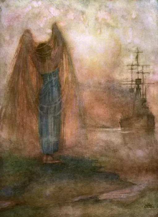 Framed Print : Illustration, A Song of the English, Halifax