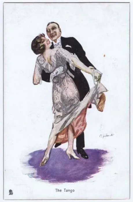 Framed Print : An illustration of the Tango in action Framed Print : An illustration of the Tango in action