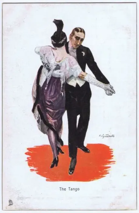 Framed Print : An illustration of the Tango in action Framed Print : An illustration of the Tango in action