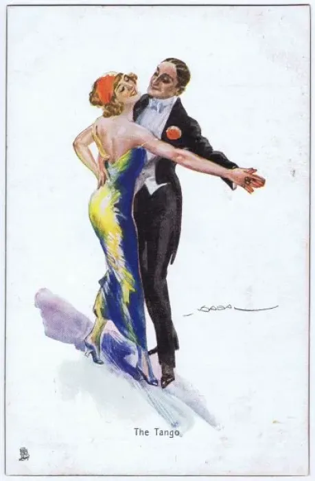 Framed Print : An illustration of the Tango in action Framed Print : An illustration of the Tango in action