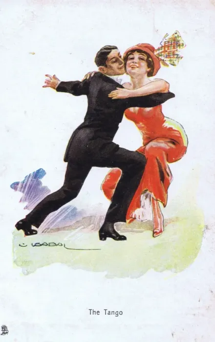 Framed Print : An illustration of the Tango in action Framed Print : An illustration of the Tango in action