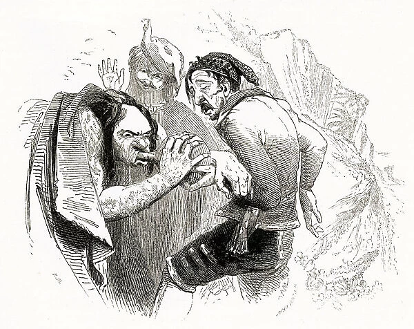 Illustration, The Tempest, by William Shakespeare