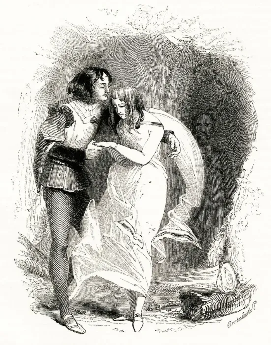 Framed Print : Illustration, The Tempest, by William Shakespeare Framed Print : Illustration, The Tempest, by William Shakespeare