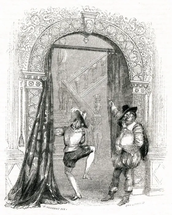 Framed Print : Illustration, Twelfth Night, by William Shakespeare Framed Print : Illustration, Twelfth Night, by William Shakespeare
