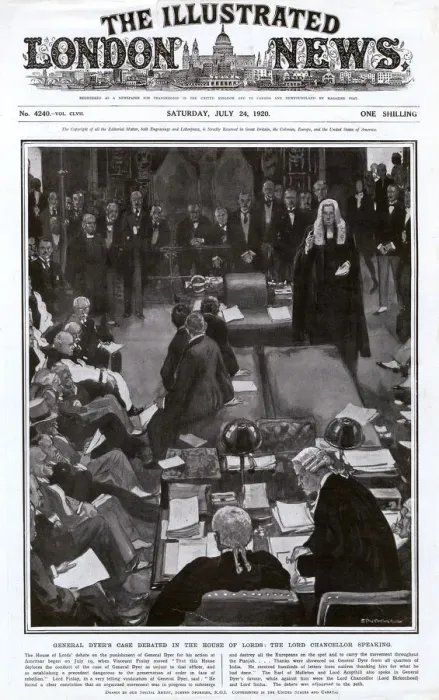 Framed Print : ILN over - Arguing General Dyers case in the House of Lords Framed Print : ILN over - Arguing General Dyers case in the House of Lords