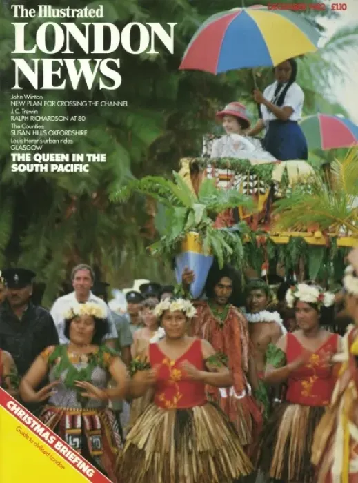 Framed Print : ILN front cover of the Queen in South Pacific Framed Print : ILN front cover of the Queen in South Pacific