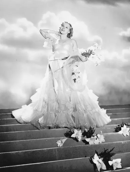 Framed Print : Ilona Massey in one of her Dolly Tree costumes from Rosalie Framed Print : Ilona Massey in one of her Dolly Tree costumes from Rosalie