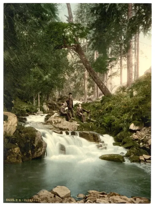 Framed Print : Ilse Falls, Hartz, Germany Framed Print : Ilse Falls, Hartz, Germany