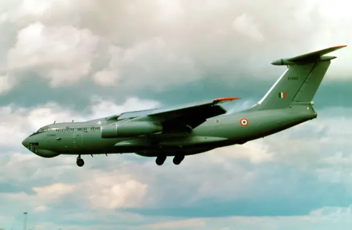 Framed Print : Ilyushin Il-76MD K2663 Framed Print : Ilyushin Il-76MD K2663