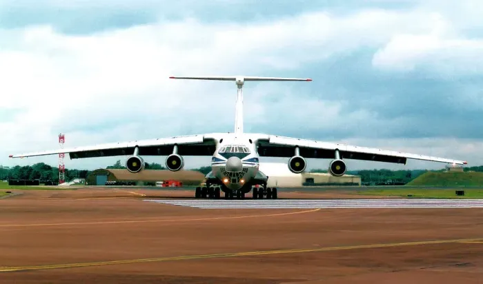Framed Print : Ilyushin Il-76MD UR-76697 Framed Print : Ilyushin Il-76MD UR-76697