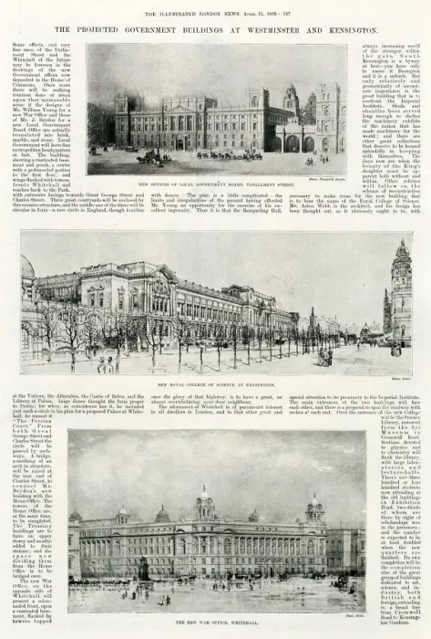 Framed Print : images of projected government buildings Framed Print : images of projected government buildings
