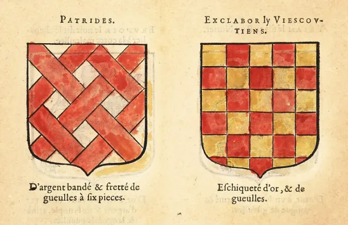 Framed Print : Imaginary coats of arms of Knights of the Round Table: Patrides Framed Print : Imaginary coats of arms of Knights of the Round Table: Patrides