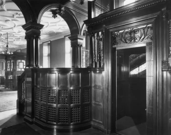 Framed Print : IMechE: original lift before addition of wing in 1912 Framed Print : IMechE: original lift before addition of wing in 1912