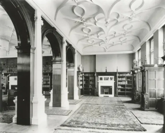 Framed Print : IMechE: view of library, north front Framed Print : IMechE: view of library, north front