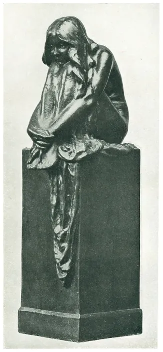 Framed Print : The Imp. A sculpture of a young, mischevious looking girl Framed Print : The Imp. A sculpture of a young, mischevious looking girl