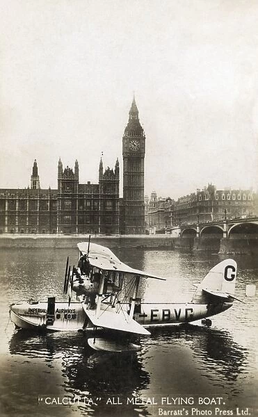 Imperial Airway Flying Boat - Calcutta - Westminster