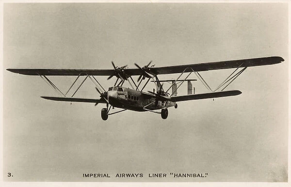 Imperial Airways Airliner Hannibal - passenger aircraft
