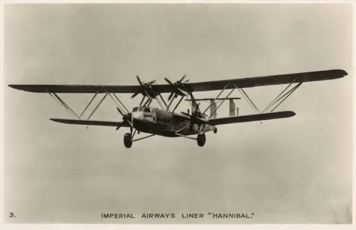 Framed Print : Imperial Airways Airliner Hannibal - passenger aircraft Framed Print : Imperial Airways Airliner Hannibal - passenger aircraft