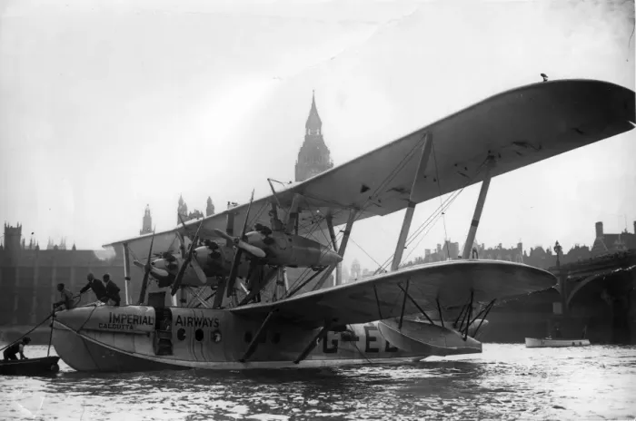 Framed Print : Imperial Airways Short S8 Calcutta G-EBVG Framed Print : Imperial Airways Short S8 Calcutta G-EBVG
