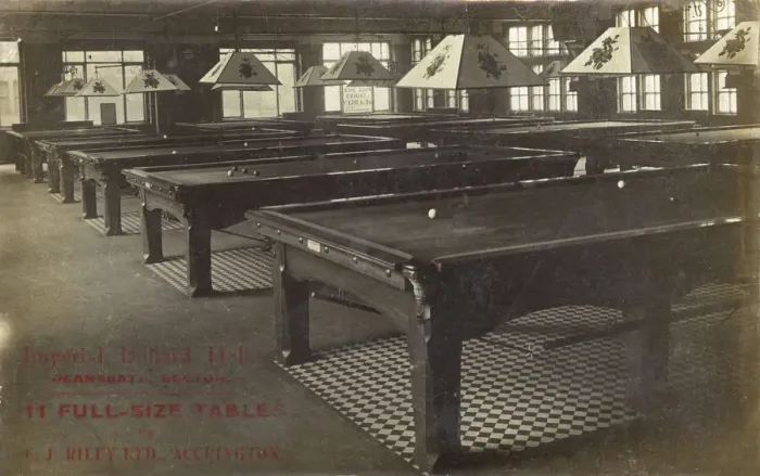 Framed Print : Imperial Billiard Hall, Deansgate, Bolton, Lancashire