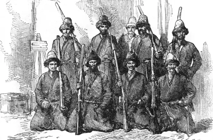 Framed Print : Imperial Guard / China Framed Print : Imperial Guard / China