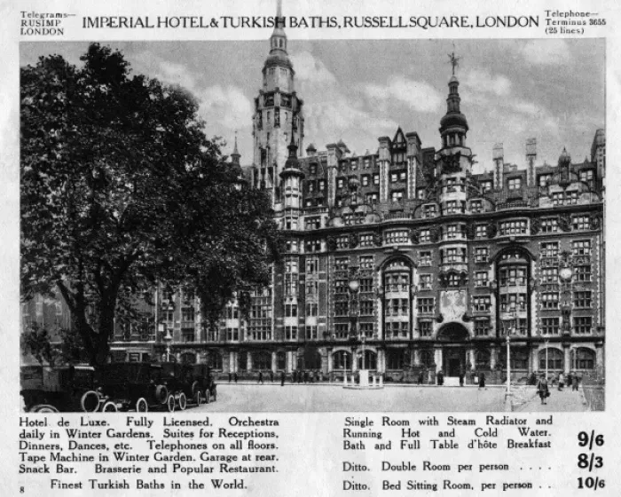 Framed Print : Imperial Hotel Framed Print : Imperial Hotel