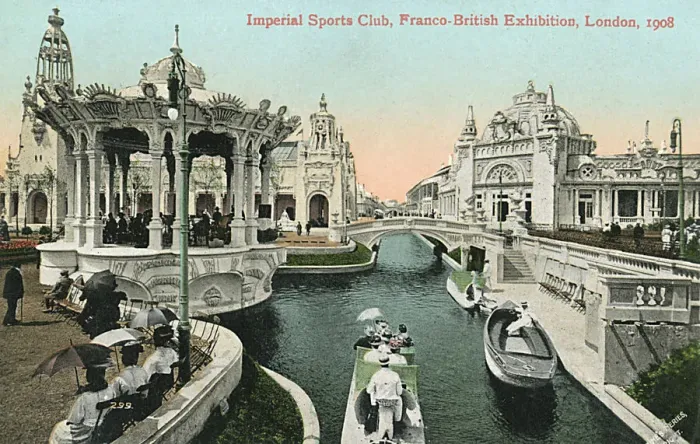 Framed Print : Imperial Sports Club - Franco-British Exhibition, London Framed Print : Imperial Sports Club - Franco-British Exhibition, London