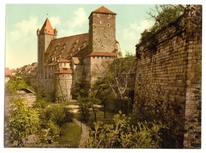 Framed Print : Imperial stables, Nuremberg, Bavaria, Germany