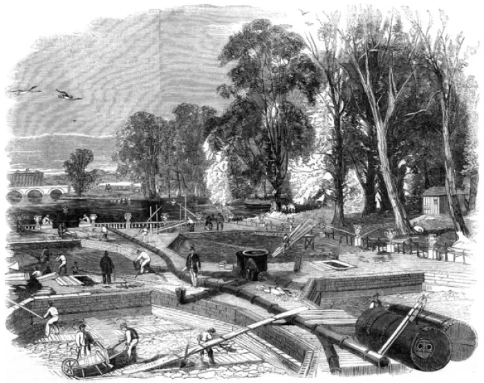 Framed Print : Improvements to the Serpentine